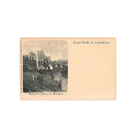 KOERICH. Cartolina postale della Pumpstation der I
