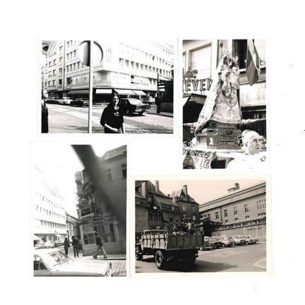 RELIGIOSA. Raccolta di 43 fotografie del trasferim