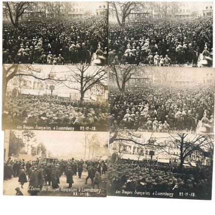 GUERRA I. Riunione di 16 cartoline fotografiche, i