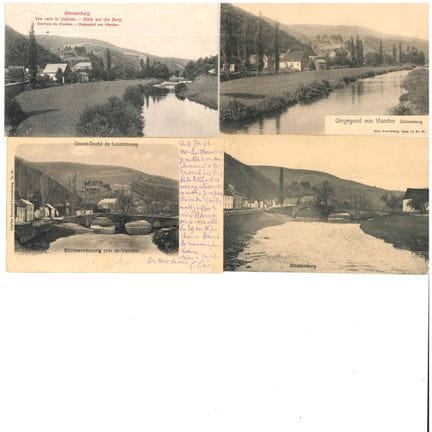 VIANDEN. 10 cartes postales de Vianden et ses envi
