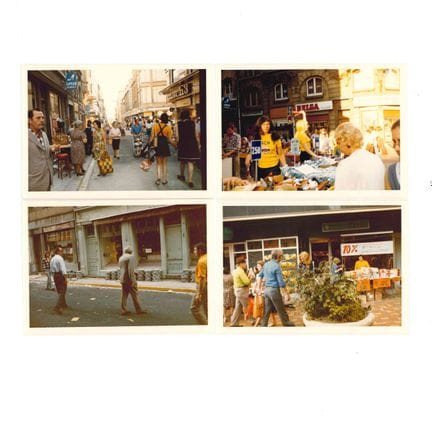 MERCATINO DELL'USATO. Raccolta di 16 fotografie de