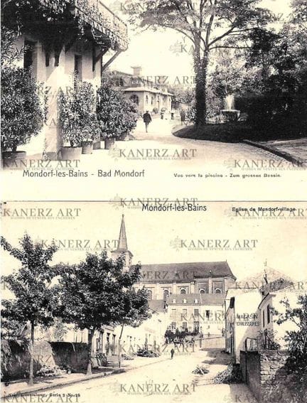 MONDORF . 1. Église de Mondorf-village, Nels, Seri