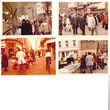 MERCATINO DELL'USATO. Raccolta di 24 fotografie di