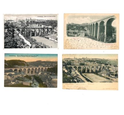 VDL. Cartolina goffrata “Haupt-Viaduct”.
Stengel &