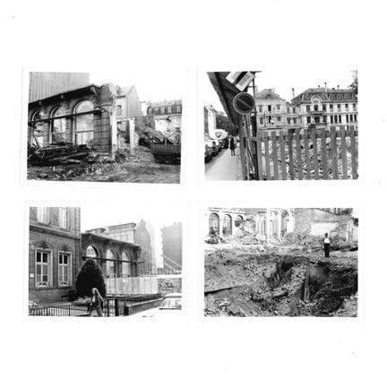 CONSTRUCTION.Réunion de 80 photographies de chanti
