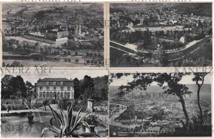 ECHTERNACH: 1. veduta generale, E.A. Schaack (Luss