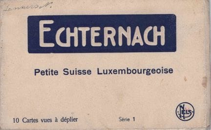ECHTERNACH. Libretto pieghevole di cartoline di Ec