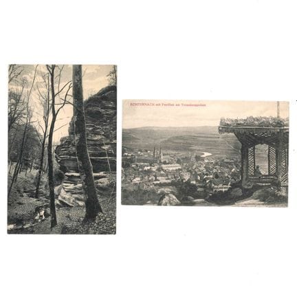 ECHTERNACH. Riunione di 5 cartoline prima del 1920