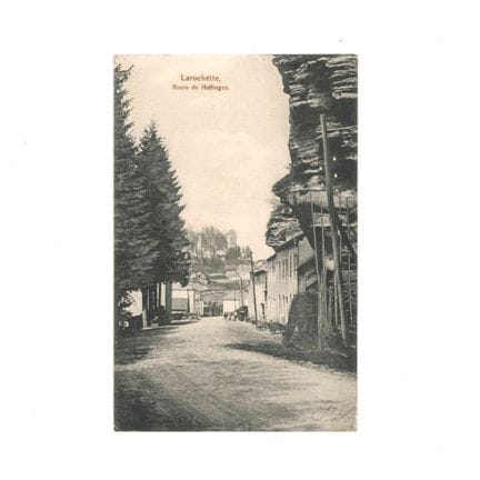 LAROCHETTE. Cartolina postale della strada per Hef