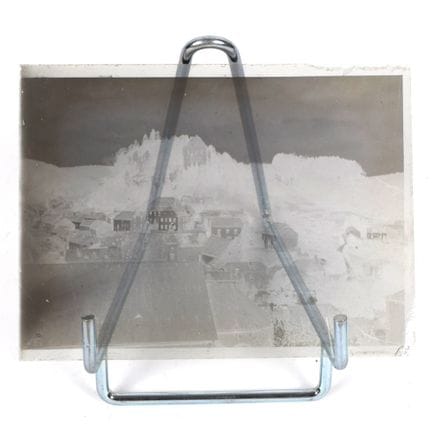 PLAQUES de VERRE du Château de Larochette, vers 19