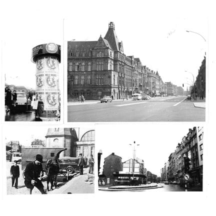 VDL. Raccolta di 9 fotografie del Quartier Gare de