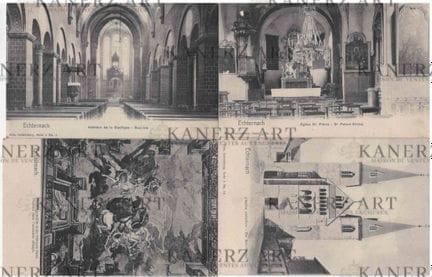 ECHTERNACH: 1. La chiesa abbaziale, Nels (Lussembu