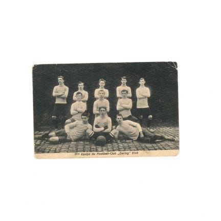 CALCIO. Cartolina della prima squadra del Foootbal