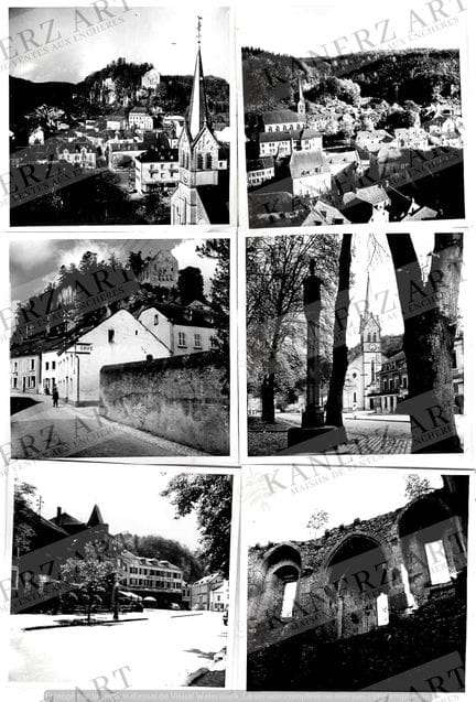 LAROCHETTE.  Set di 45 foto/stampa del villaggio d