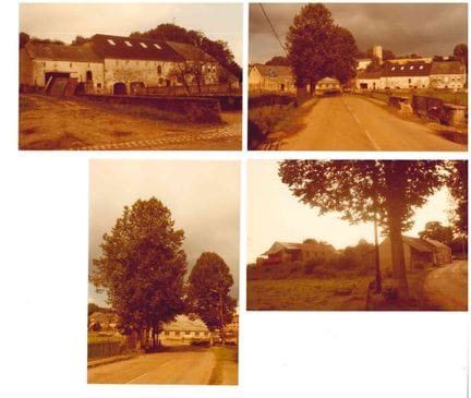 OBERWAPACH . Réunion de 18 photographies du villag