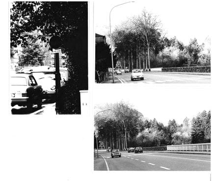 VDL. Raccolta di 7 fotografie di Avenue Monterey, 
