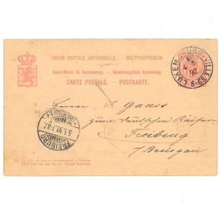 VILLEROY. Cartolina postale della fabbrica di cera