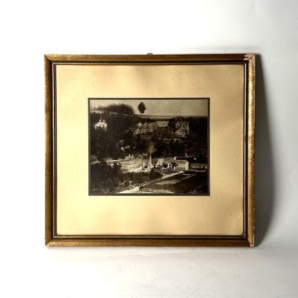 FOTOGRAFIA originale raffigurante una veduta del D