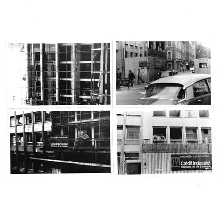 VDL. Réunion de 26 photographies de la constructio
