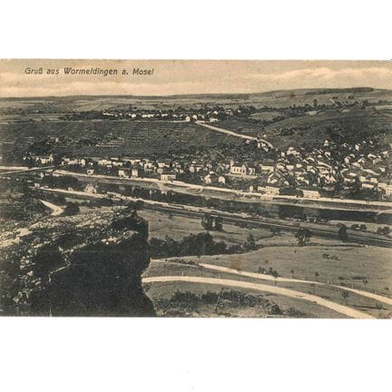 WORMELDANGE.  2 cartes postales: Gehaansdompel 192