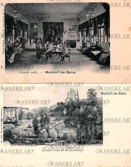 MONDORF . 1. Grande salle, Ch. Bernhoeft, Serie Mo
