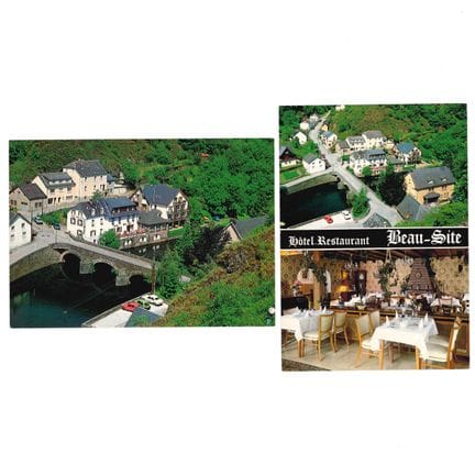 CAFE-COMMERCE. 3 cartes postales semi-modernes d'h