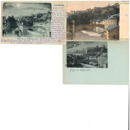 VDL, 3 cartoline 
1. Charles Bernhoeft nr 169 Pont