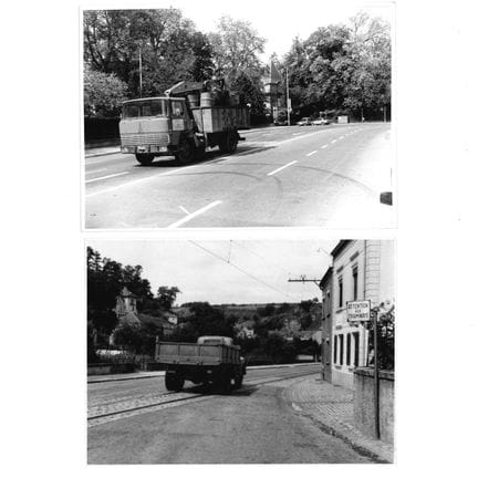 CAMION CAHNTIER. Riunione di 51 fotografie di cami