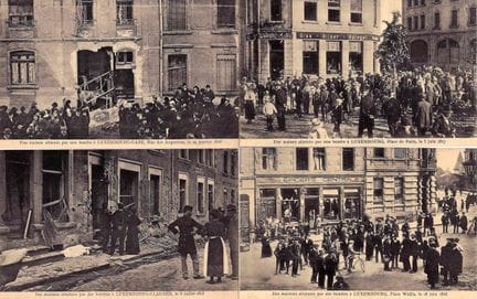GUERRA I. Collezione di 6 cartoline fotografiche d