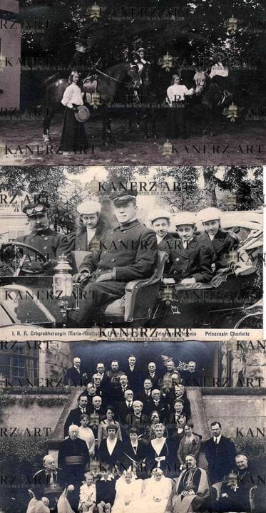 CORSO. Riunione di 3 carte della famiglia granduca