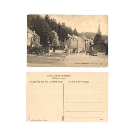 LAROCHETTE. Cartolina postale di Larochette “Faubo