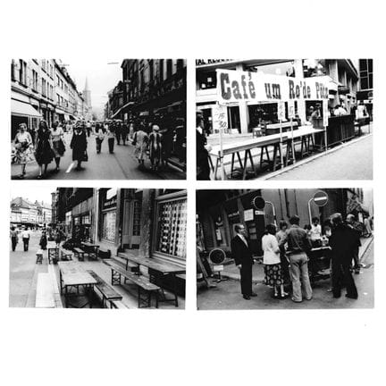 MERCATINO DELL'USATO. Raccolta di 16 fotografie di