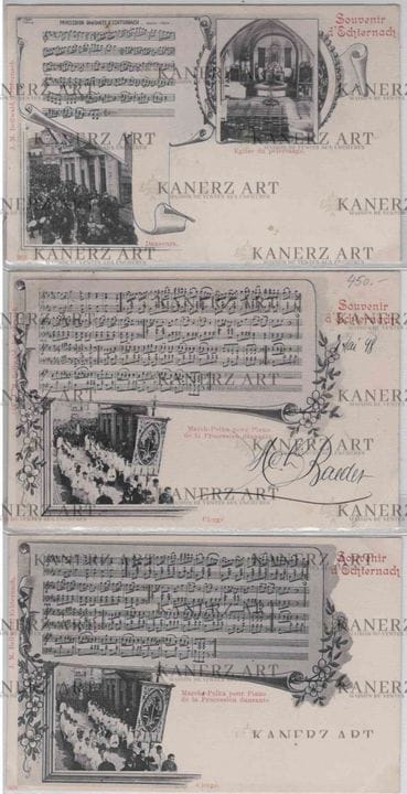 ECHTERNACH: 1. Recuerdo de Echternach/March-Polka,
