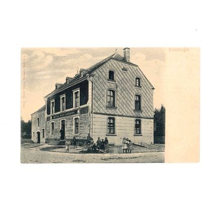 RODANGE. Carte postale de l'hôtel Nau-Schoos.
Édit