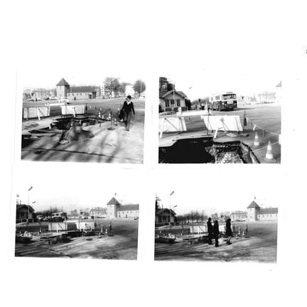 VDL. Raccolta di 8 fotografie della Place du Glaci