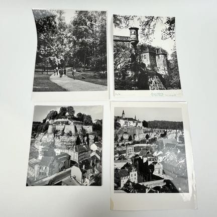 VDL. Réunion de 7 grandes photographies prises par
