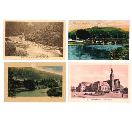 GDL. Set di 21 cartoline d'epoca di varie località