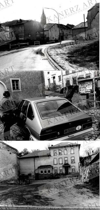 AHN.  Set di 9 fotografie del villaggio di AHN, st