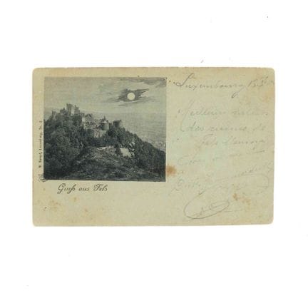 LAROCHETTE. Cartolina postale “Gruß aus Fels”.
Edi