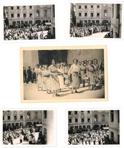 ECHTERNACH. Riunione di 5 fotografie piccole e una