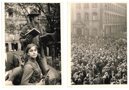 VDL. Compilazione di 2 fotografie:
1) una scena ti
