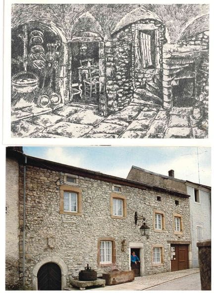 BECH-KLEINMACHER. Collezione di 8 cartoline a colo