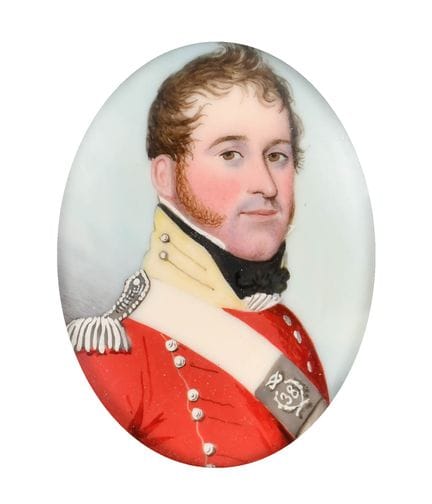 Frederick Buck (1771–1840), Ire. Porträt eines Off