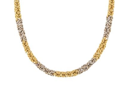 Kutchinsky: Collar de cadena de oro de 18 quilates