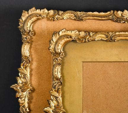 École anglaise du XIXe siècle. Paire de cadres en 