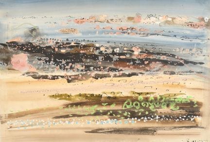 John Piper (1903–1992), Brite. „Rocks at Low Tide“