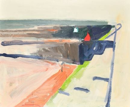 Simon Carter (1961-) Britannique. « On The Beach, 