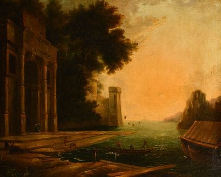 Nach Claude Lorrain (1600–1682), französisch. Mitt