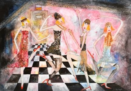 Rosa Sepple (1951–), britisch. „Swinging Sisters“,