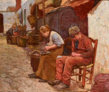 Hugo Poll (1867–1931), Ungar. „Netzbinder in der N